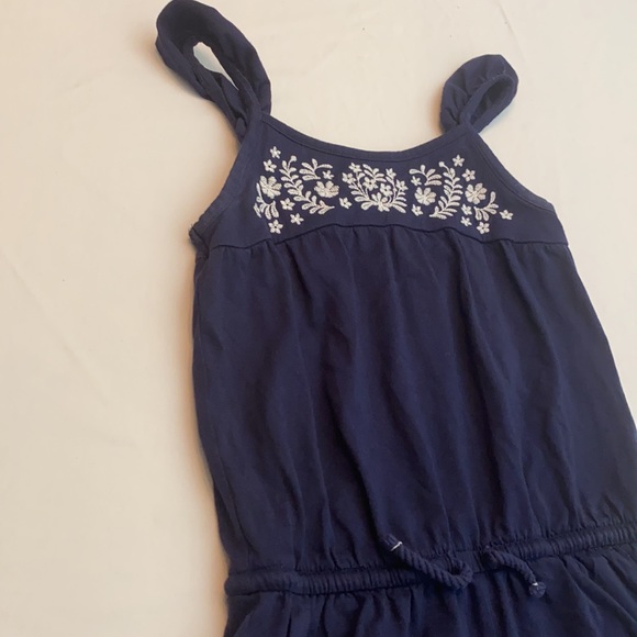 Gap Girls Navy Blue Romper Size M - Picture 3 of 5